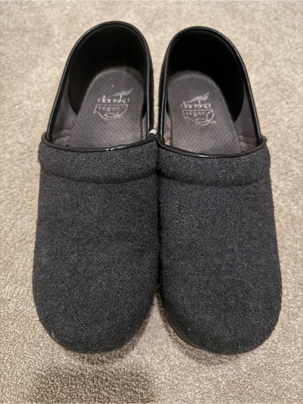 Dansko Gray Vegan Professional Clogs
